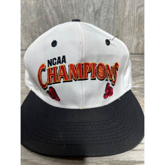 Vintage 1996 NCAA Men's Basketball Final Four Champions Logo 7 Snapback - Picture 1 of 9